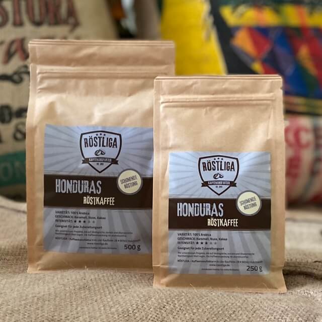 Röstliga Kaffeeverpackungen Honduras
