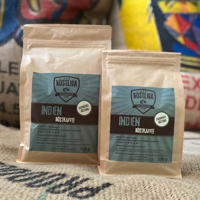 Röstliga Kaffeeverpackungen Indien