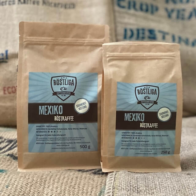 Röstliga Kaffeeverpackungen Mexiko